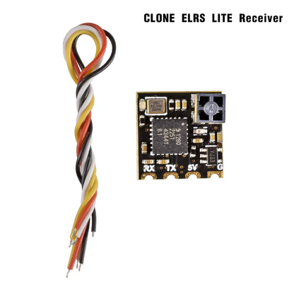 9IMOD 2.4GHz/915MHz ELRS Nano ExpressLRS Receiver with T Antenna Support WiFi Upgrade for RC FPV Traversing/Racing Drone