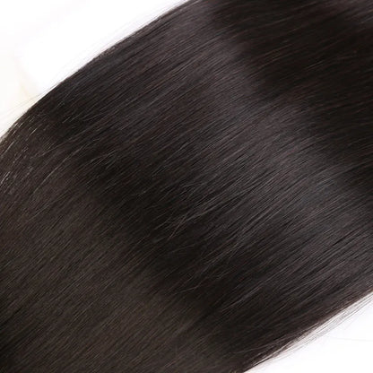 9*11 Hair Toppers for Women Human Hair No Bangs Top Hair Extensions Hair Pieces for Thinning Hair Upgrade Lace Base Premium Remy