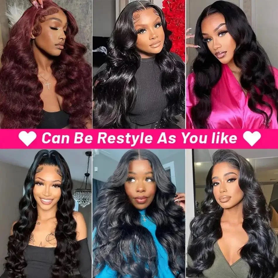 Loose Wave Black Color Synthetic Soft 13X4 HD Lace Frontal Wig For Black Women Prepucked Bleach Knots Glueless Wig Daily Party