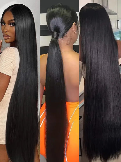 30 40 Inch Bone Straight 100% Bundles Deal Brazilian Virgin Human Hair 3 4 Bundles Raw Hair Extensions Natural Color Remy