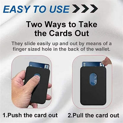Magnetic Leather Wallet Case for iPhone 15Pro 14 13 16 Pro Max Magsafe Card Holder Luxury Phone Cover Protective Bag Accessories