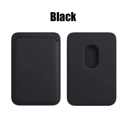 Magnetic Leather Wallet Case for iPhone 15Pro 14 13 16 Pro Max Magsafe Card Holder Luxury Phone Cover Protective Bag Accessories