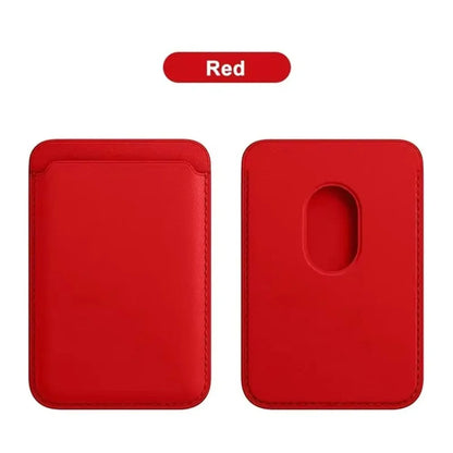 Magnetic Leather Wallet Case for iPhone 15Pro 14 13 16 Pro Max Magsafe Card Holder Luxury Phone Cover Protective Bag Accessories