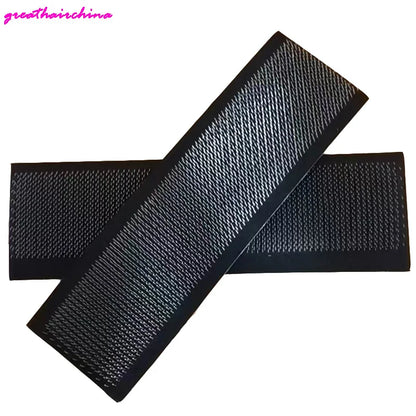 Hair Band with Drawing Pad for Hair Extensions Hair Straighten Basic Tools With Stainless Steel Hook Color Black&Off-White