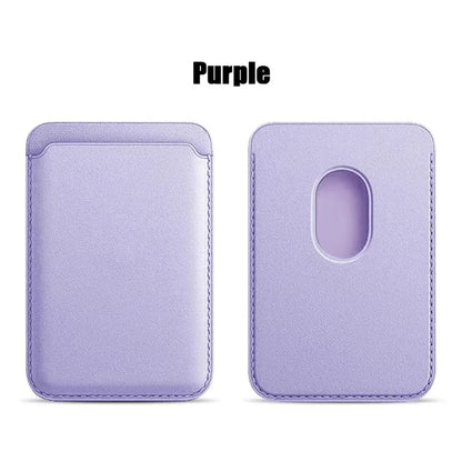 Magnetic Leather Wallet Case for iPhone 15Pro 14 13 16 Pro Max Magsafe Card Holder Luxury Phone Cover Protective Bag Accessories